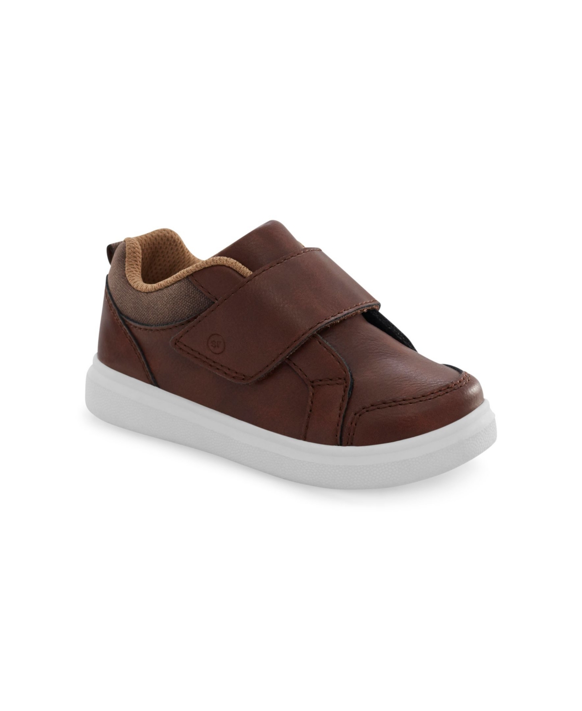 Stride Rite Kids' Little Boys Cole Machine Washable Sneakers In Brown