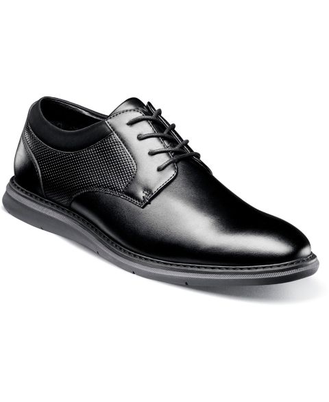 Мужские туфли Nunn Bush Chase Plain Toe Oxford, цвет: Чёрный