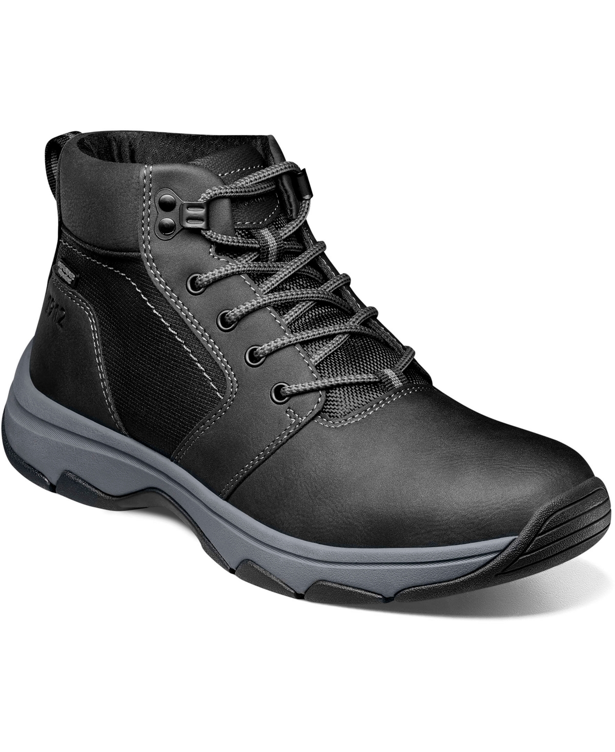 Nunn Bush Excavate Plain Toe Boot In Black