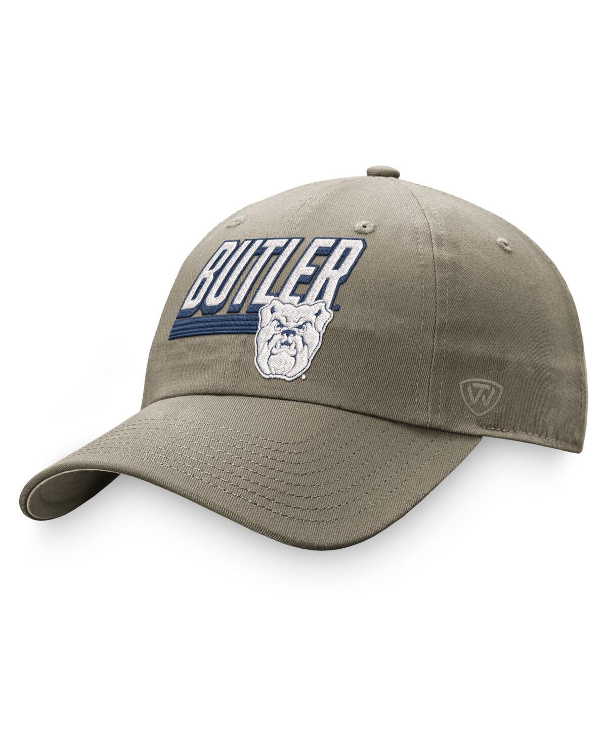 Top Of The World Khaki Butler Bulldogs Slice Adjustable Hat