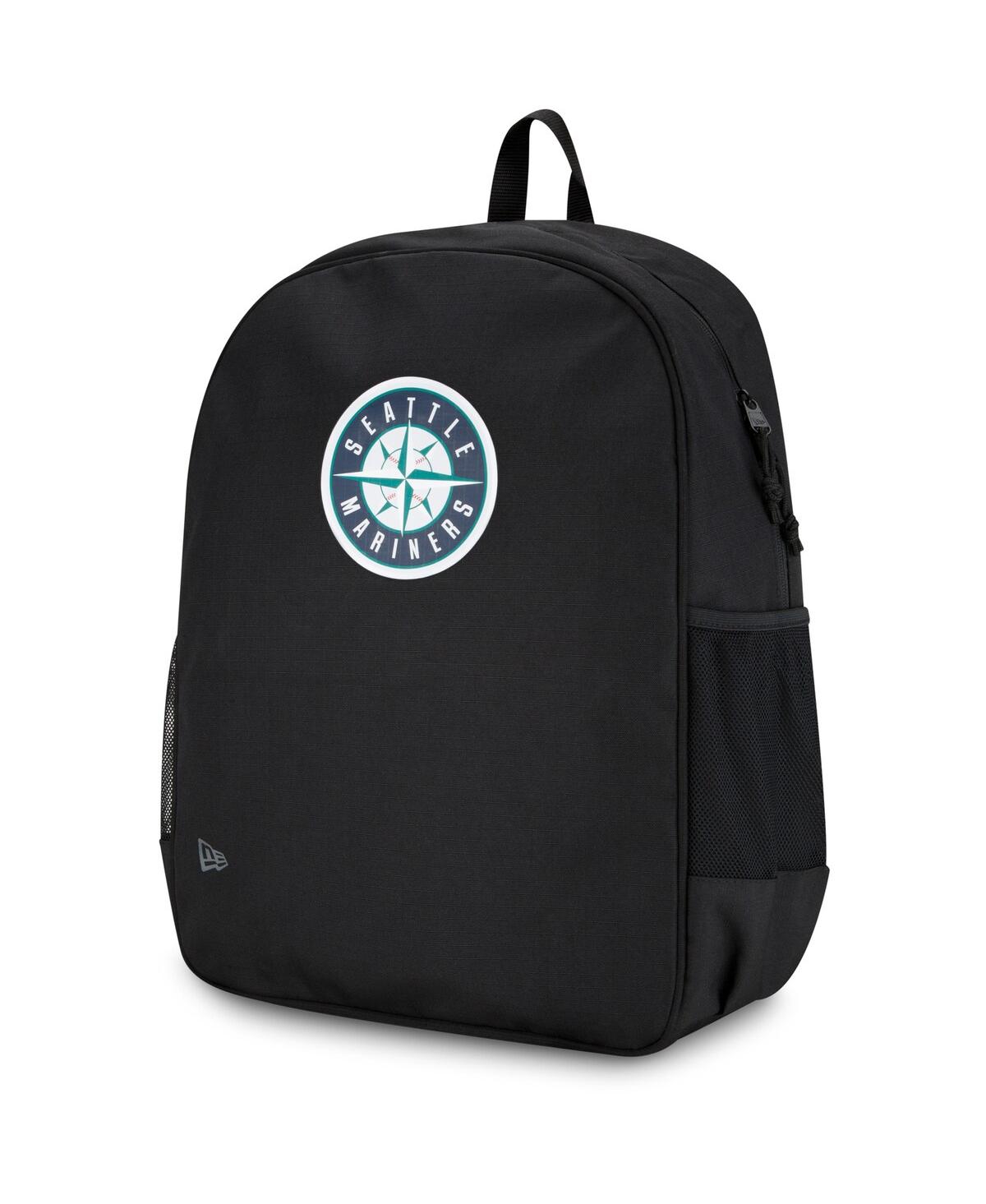 Shop New Era Men's And Women's  Seattle Mariners Trend Backpack In Black