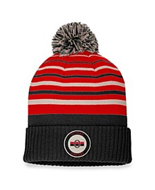 Lids Ottawa Senators adidas Reverse Retro 2.0 Pom Cuffed Knit Hat - Black