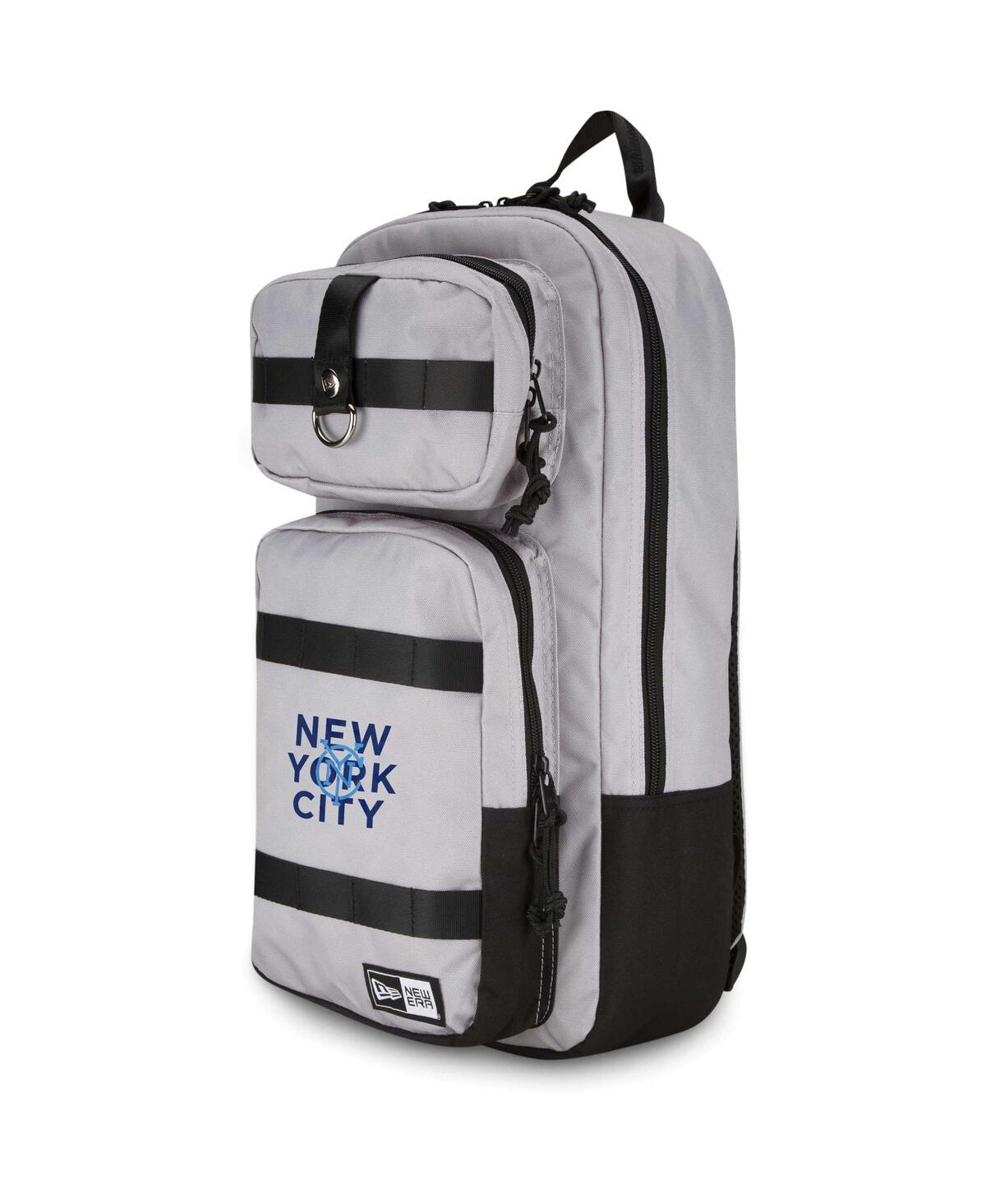 New Era Men's And Women's  New York City Fc Kick Off Slim Backpack In Gray