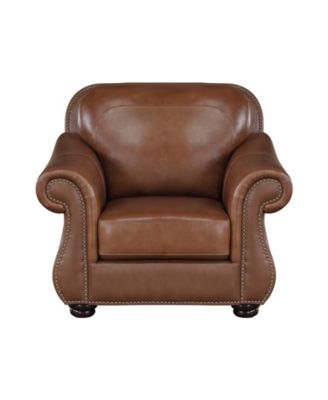 White Label Dadeville 42" Leather Match Chair