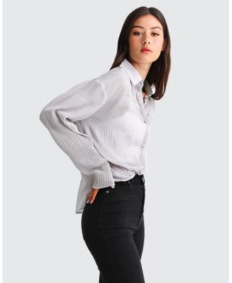 Women's Yoko Shirred Chiffon Blouse