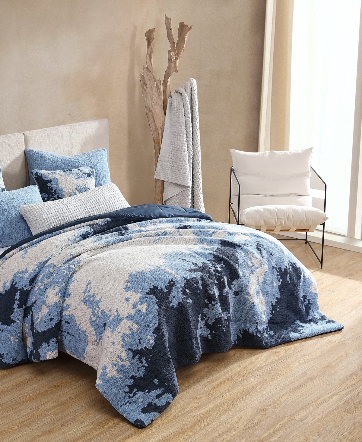Sunday Citizen Double Snug Pixel Comforter, King In Ocean
