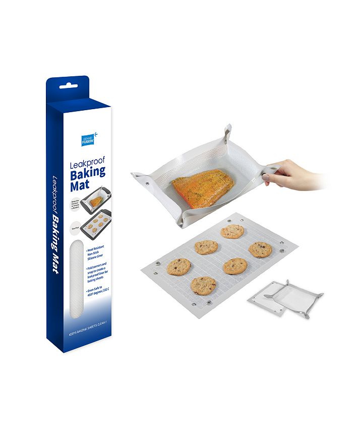 Grand Fusion Leakproof Silicone Non-stick Baking Mat 2 pack