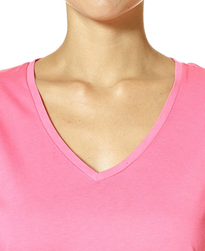 Hue Women's LongSleeve VNeck Pajama Top Macy's