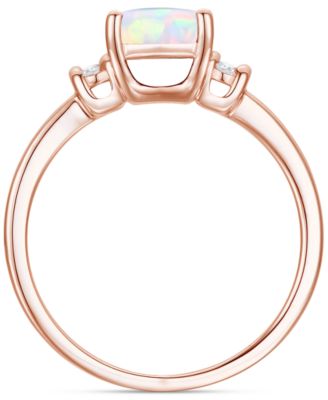 Amethyst (1-1/3 ct. t.w.) & Lab-Grown White Sapphire (1/10 ct. t.w.) in 14k Gold-Plated Sterling Silver (Also in Additional Gemstones)