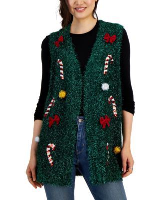 Tinsel ugly outlet christmas vest