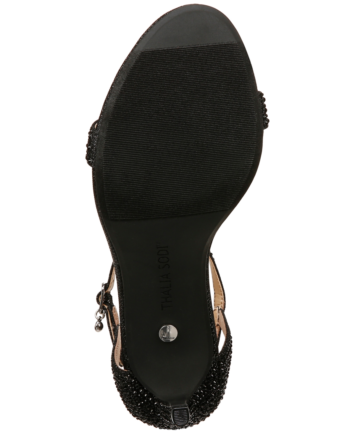Shop Thalia Sodi Women's Demi Strappy Mid-heel Dress Sandals In Gold Shimmer