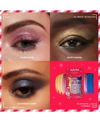 NYX Professional Makeup 3-Pc. Glow Shots Brightening Liquid Eyeshadow Set