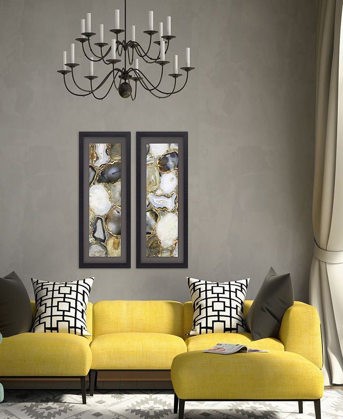 Paragon Picture Gallery Agate Framed Art, Set of 2 Macy's