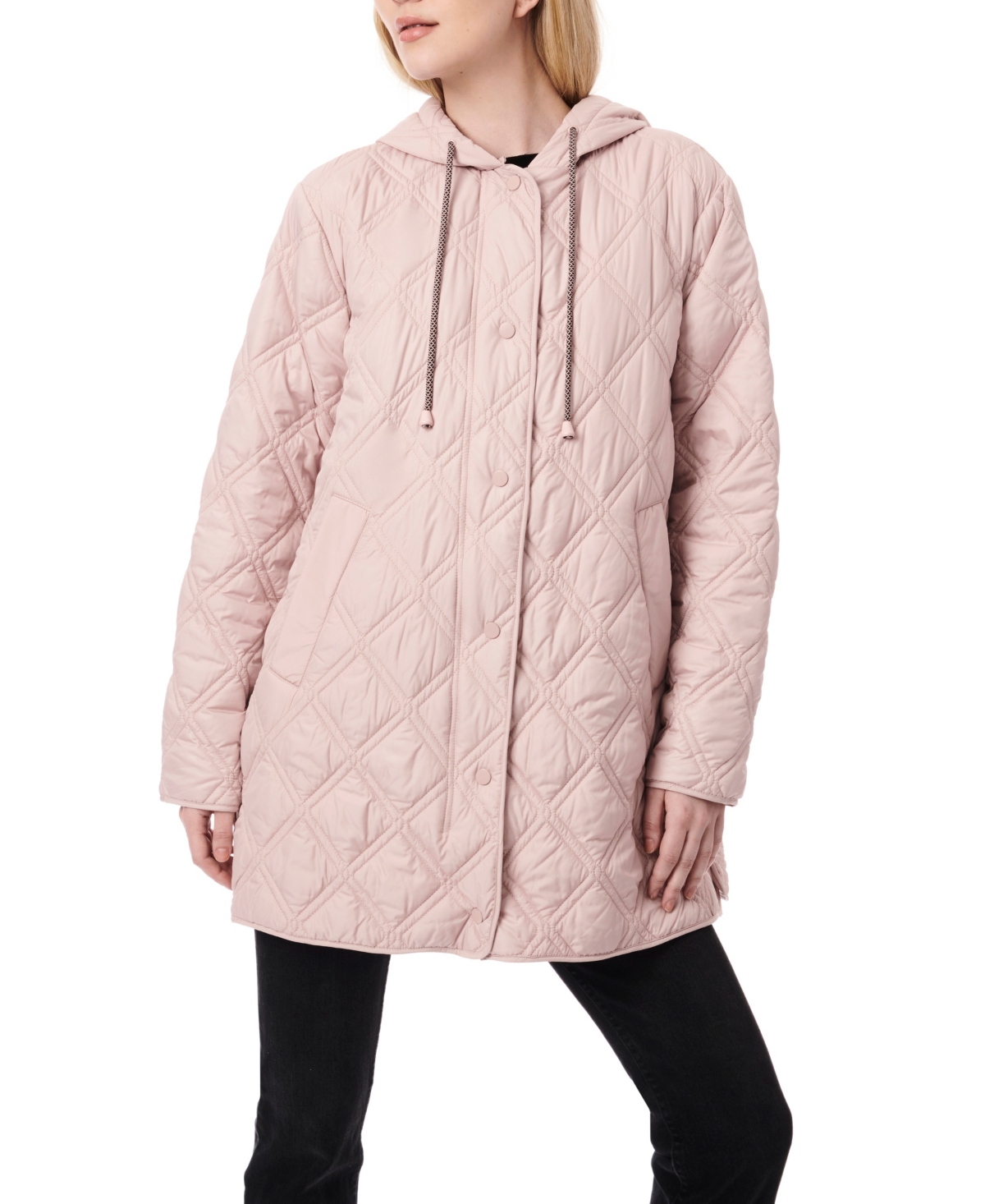 Women's Light Weight Quilted Jacket - Night shadow