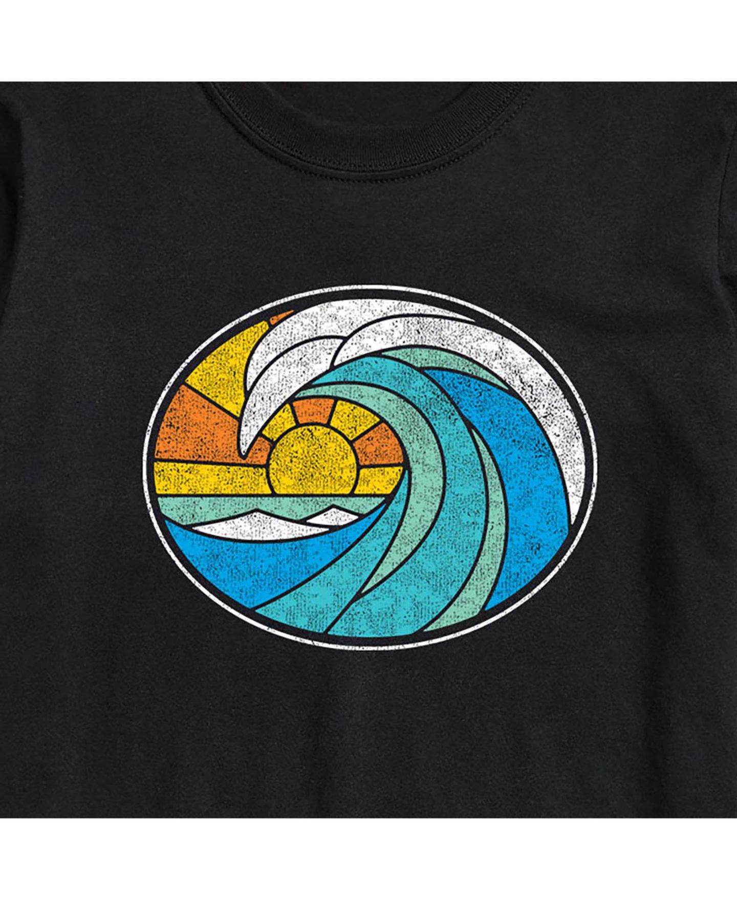 Мужская футболка AIRWAVES Glass Wave Short Sleeve, цвет: Чёрный — фото 3