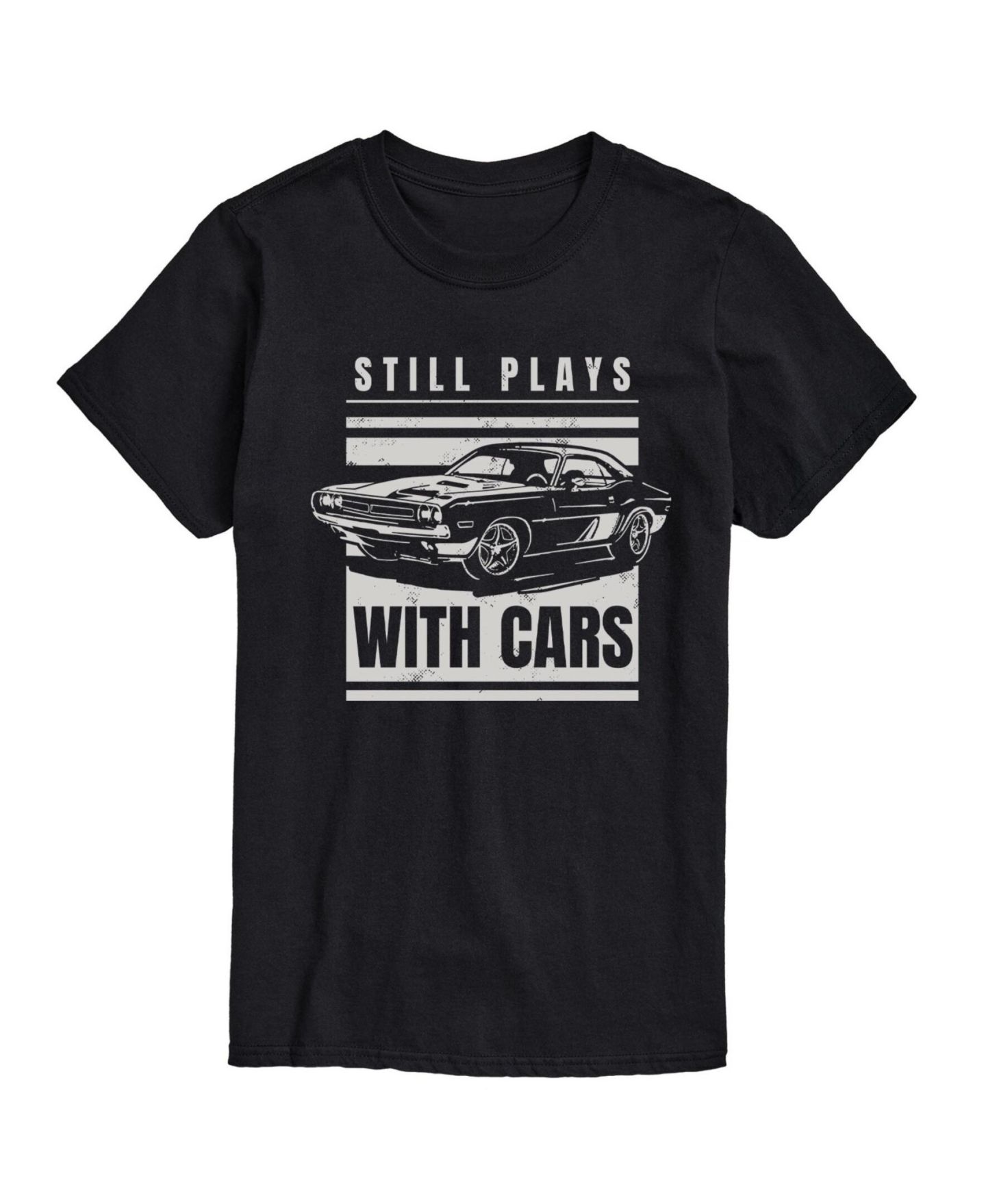 Мужская футболка AIRWAVES Still Play With Cars Short Sleeve, цвет: Чёрный — фото 1
