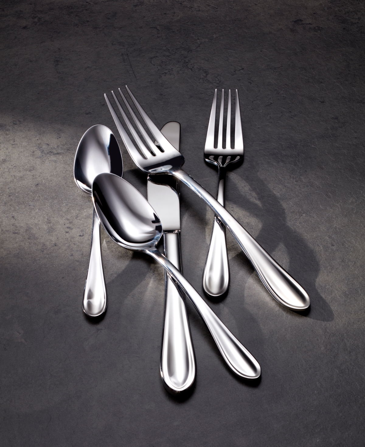 Oneida Madelynn 42 Piece Everyday Flatware Set - Metallic and No Color