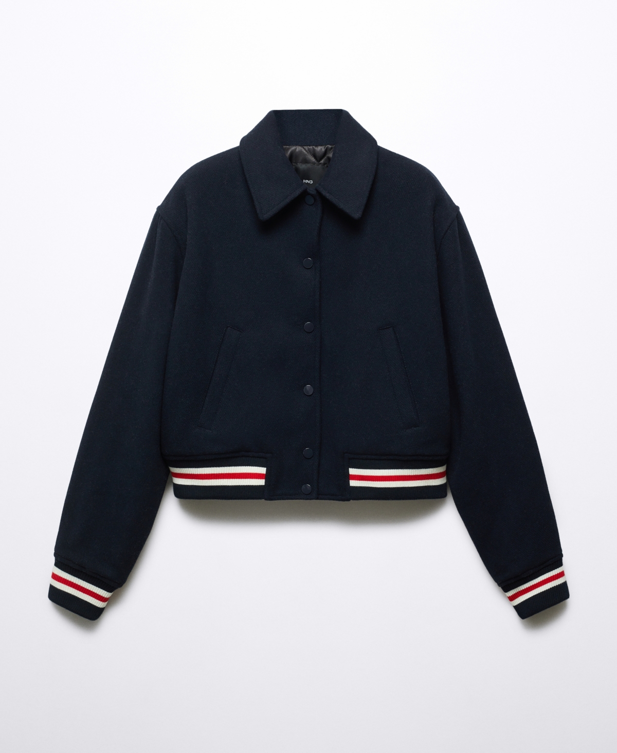 Varsity jacket mango online