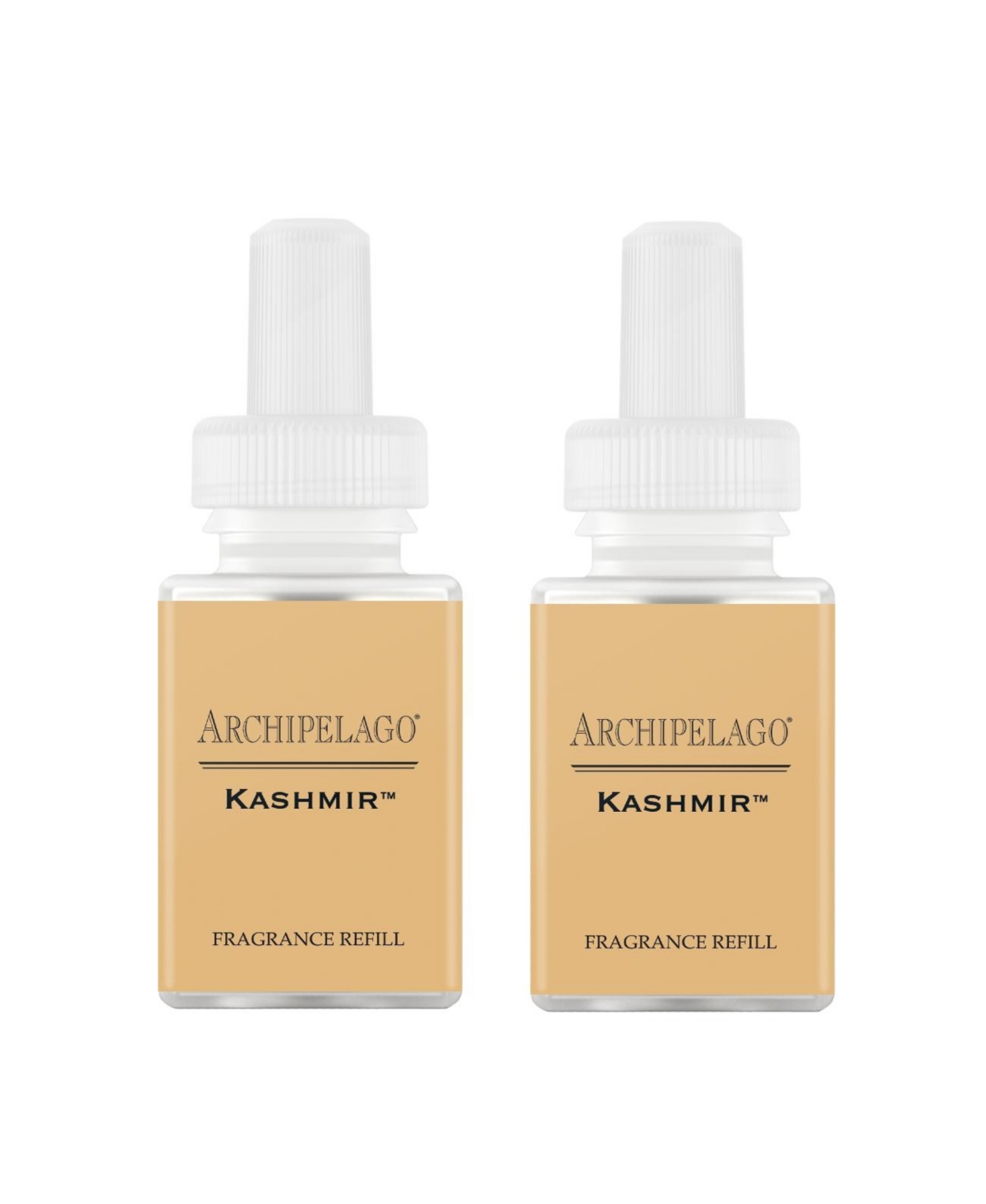 and Archipelago - Kashmir - Fragrance for Smart Home Air Diffusers - Room Freshener - Aromatherapy Scents for Bedrooms & Living Rooms - 2 Pack