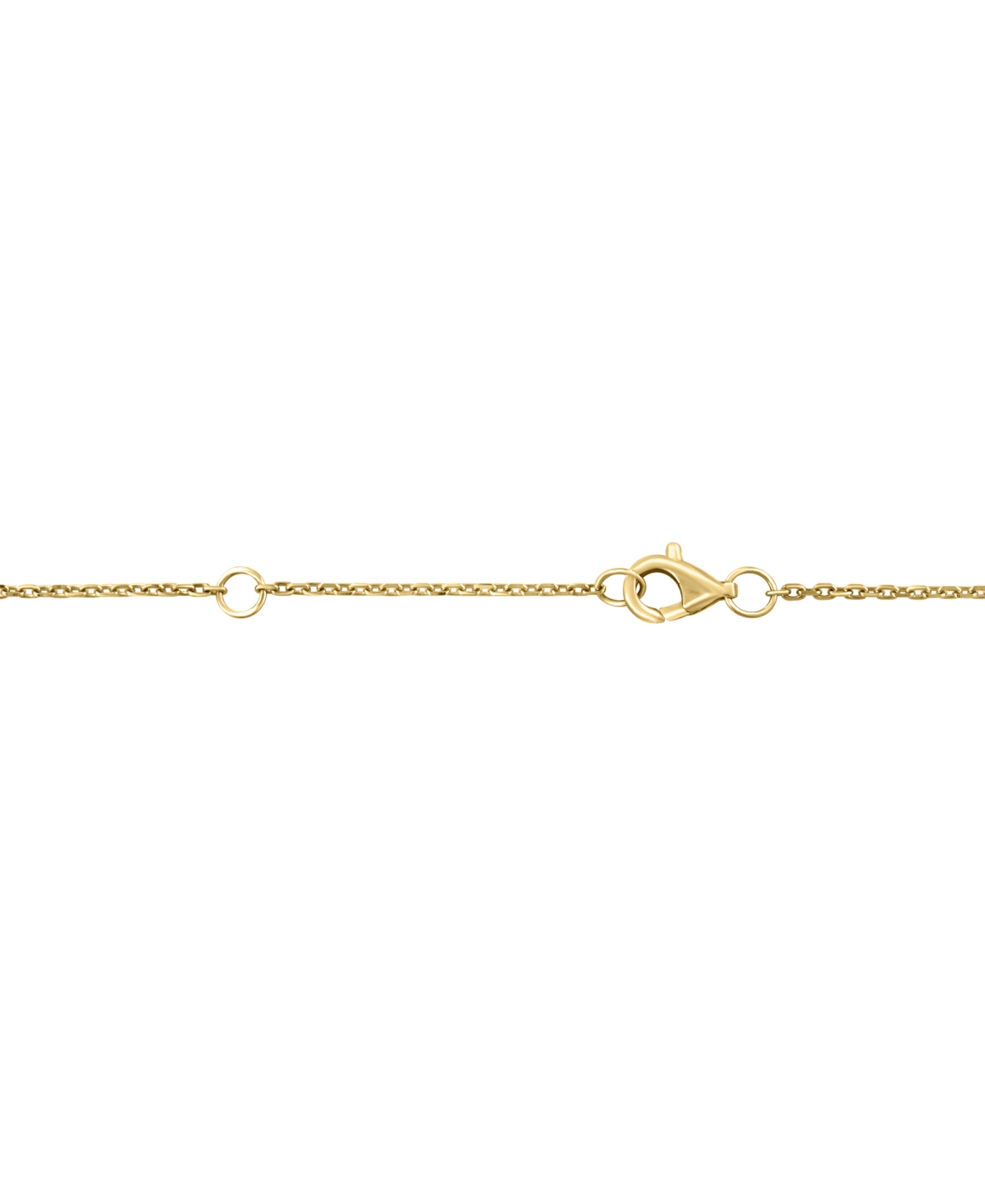 Effy Multi-Gemstone Evil Eye Pendant Necklace (1/3 ct. t.w.) in 14k Gold-Plated Sterling Silver - 14K Gold Over Sterling Silver