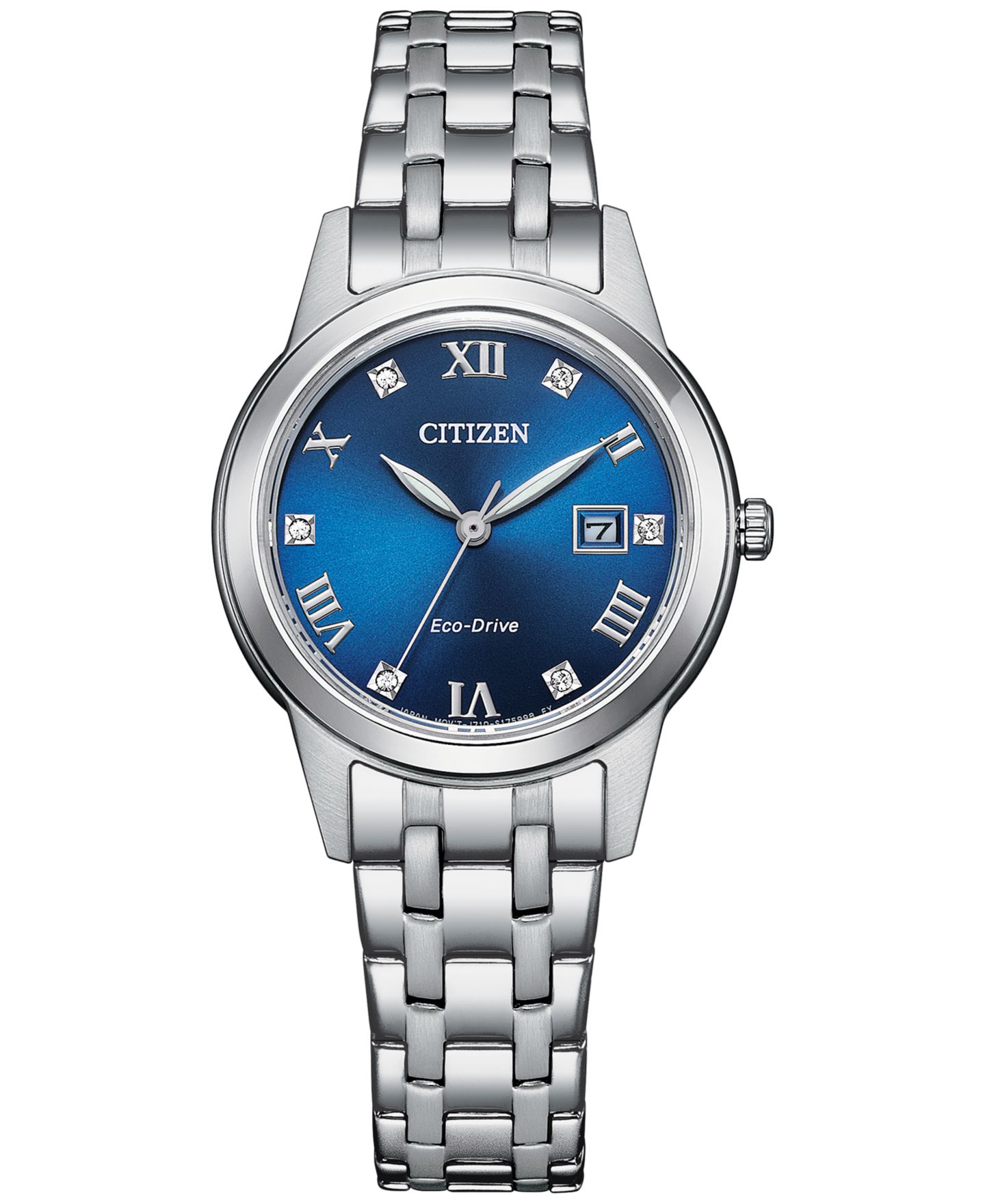 Женские часы Citizen Eco-Drive Classic Stainless Steel Bracelet Watch 29mm — фото 1