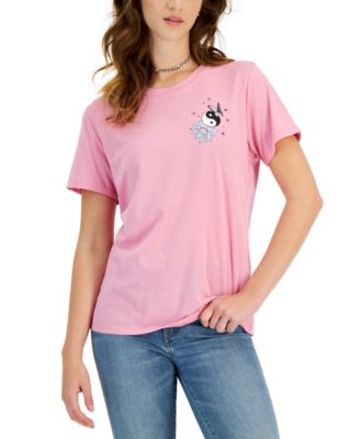 Rebellious One - Juniors' Short-Sleeve Yin-Yang T-Shirt