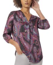 Macy's jones new york tops top