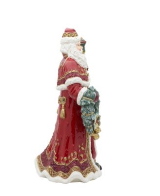 Noel Holiday Grand Santa Figurine, 19.25-in