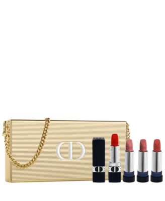 DIOR 5-Pc. Rouge Dior Minaudière Clutch Lipstick Set - Macy's