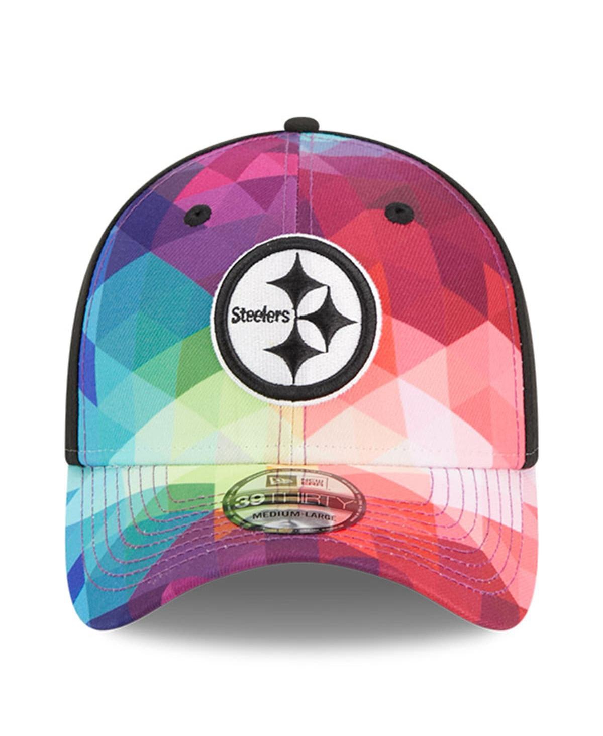 New Era Men's And Women's  Multicolor, Black Pittsburgh Steelers 2023 Nfl Crucial Catch 39thirty Flex In Multicolor,black