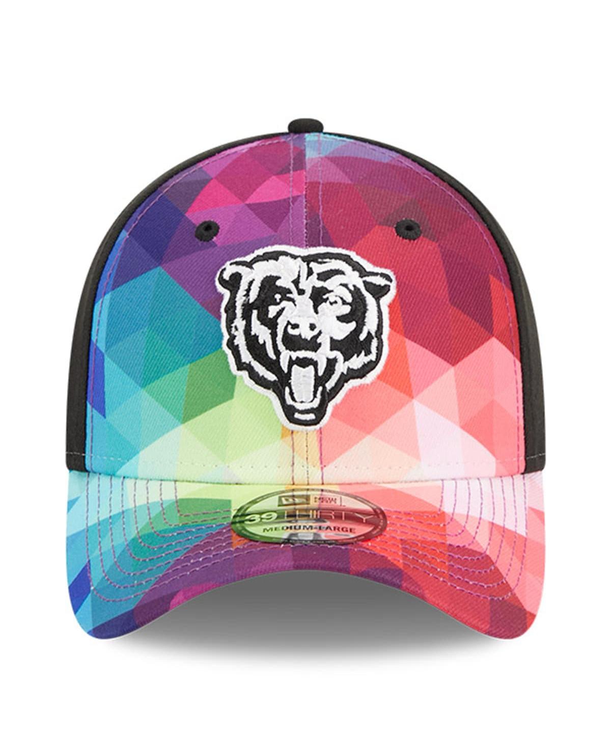 New Era Men's And Women's  Multicolor, Black Chicago Bears 2023 Nfl Crucial Catch 39thirty Flex Hat In Multicolor,black