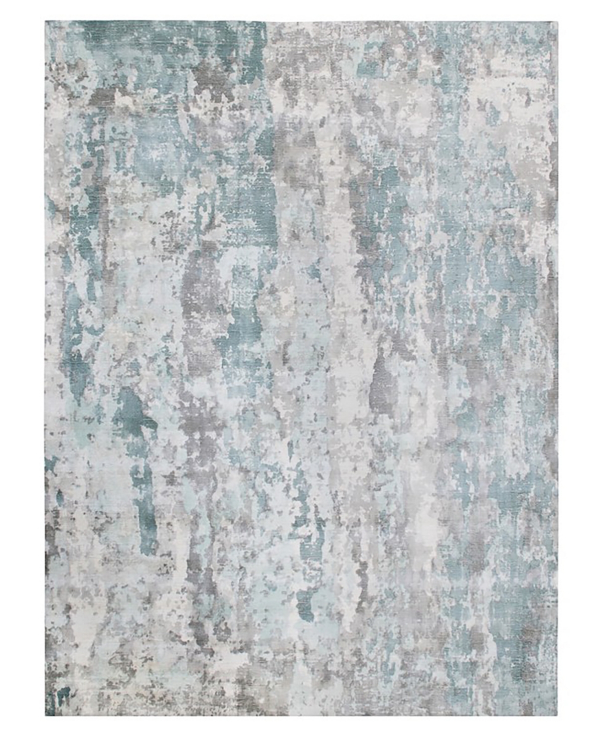 Lr Home Minoa Mino-01 7'9in x 9'9in Area Rug - Blue, Gray