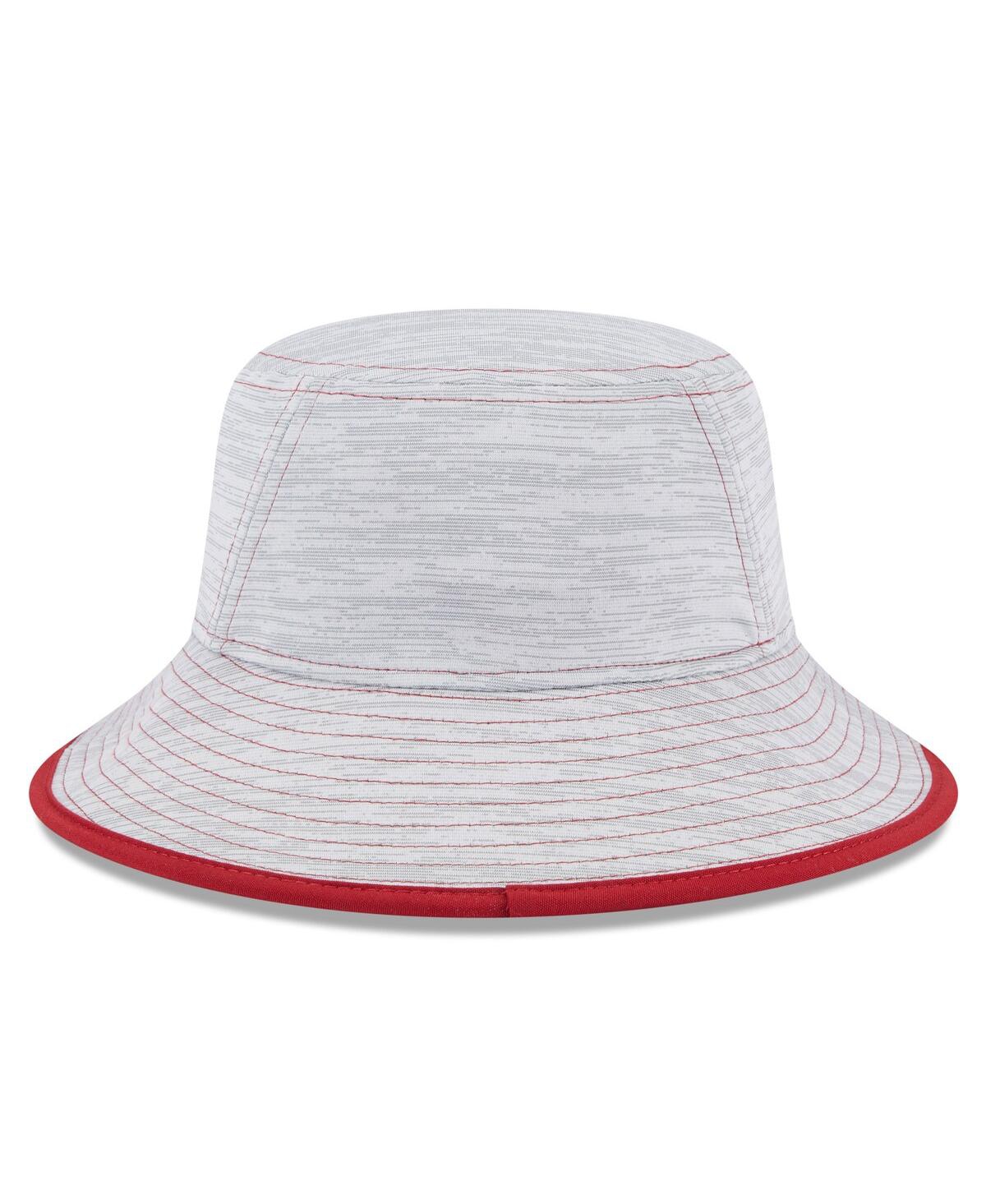 NEW ERA MEN'S NEW ERA GRAY ARIZONA CARDINALS GAME BUCKET HAT 