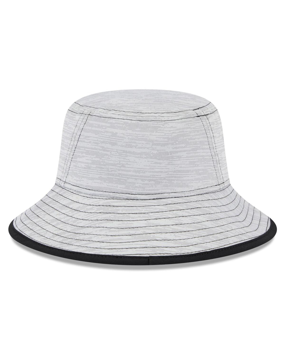 Shop New Era Men's  Gray New Orleans Saints Game Bucket Hat