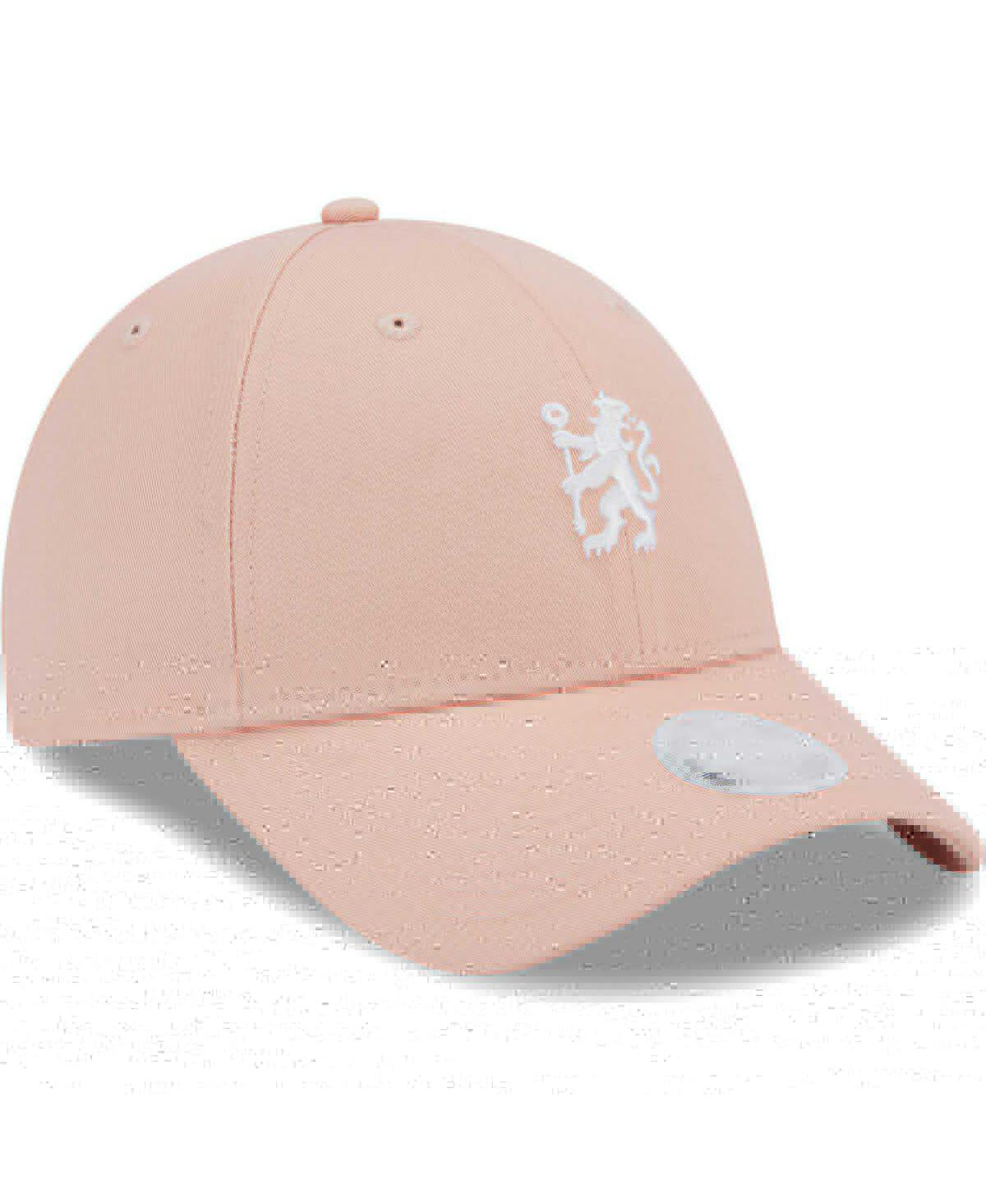 Shop New Era Women's  Pink Chelsea Core 9forty Adjustable Hat