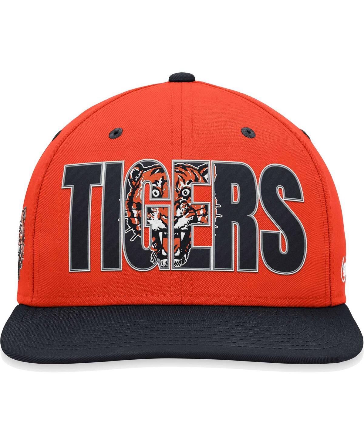 Shop Nike Men's  Orange Detroit Tigers Cooperstown Collection Pro Snapback Hat