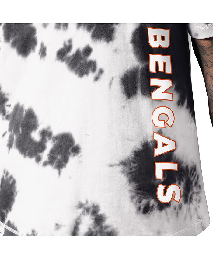 Msx By Michael Strahan Mens Black Cincinnati Bengals Freestyle Tie Dye T Shirt Macys 