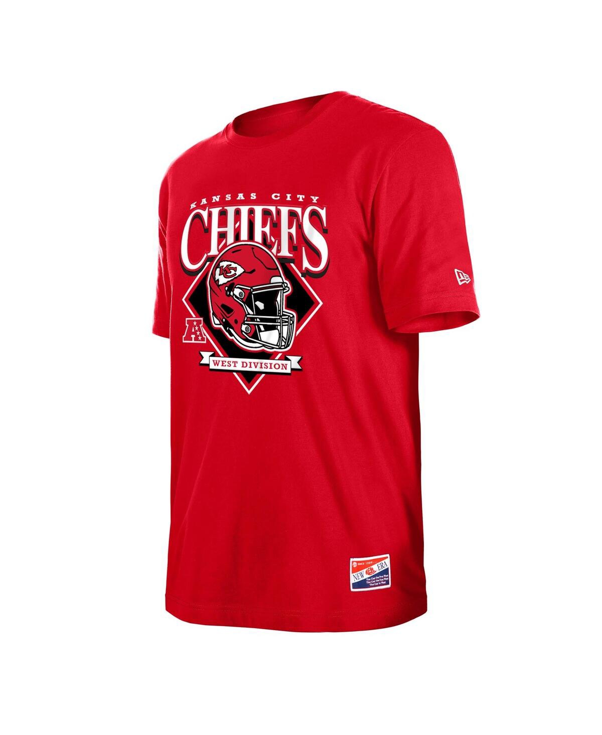 NEW ERA MEN'S NEW ERA RED KANSAS CITY CHIEFS TEAM LOGO T-SHIRT 
