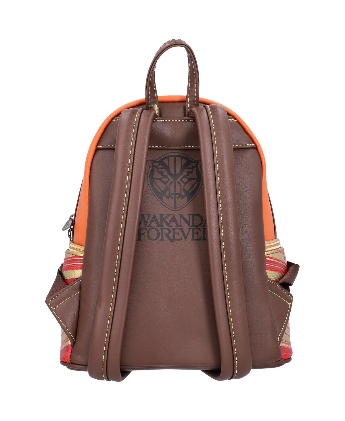 Shop Loungefly Black Panther Okoye Mini Backpack In Brown