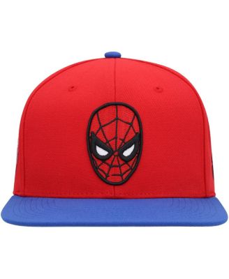 Men's Red, Royal Spider-Man Snapback Hat