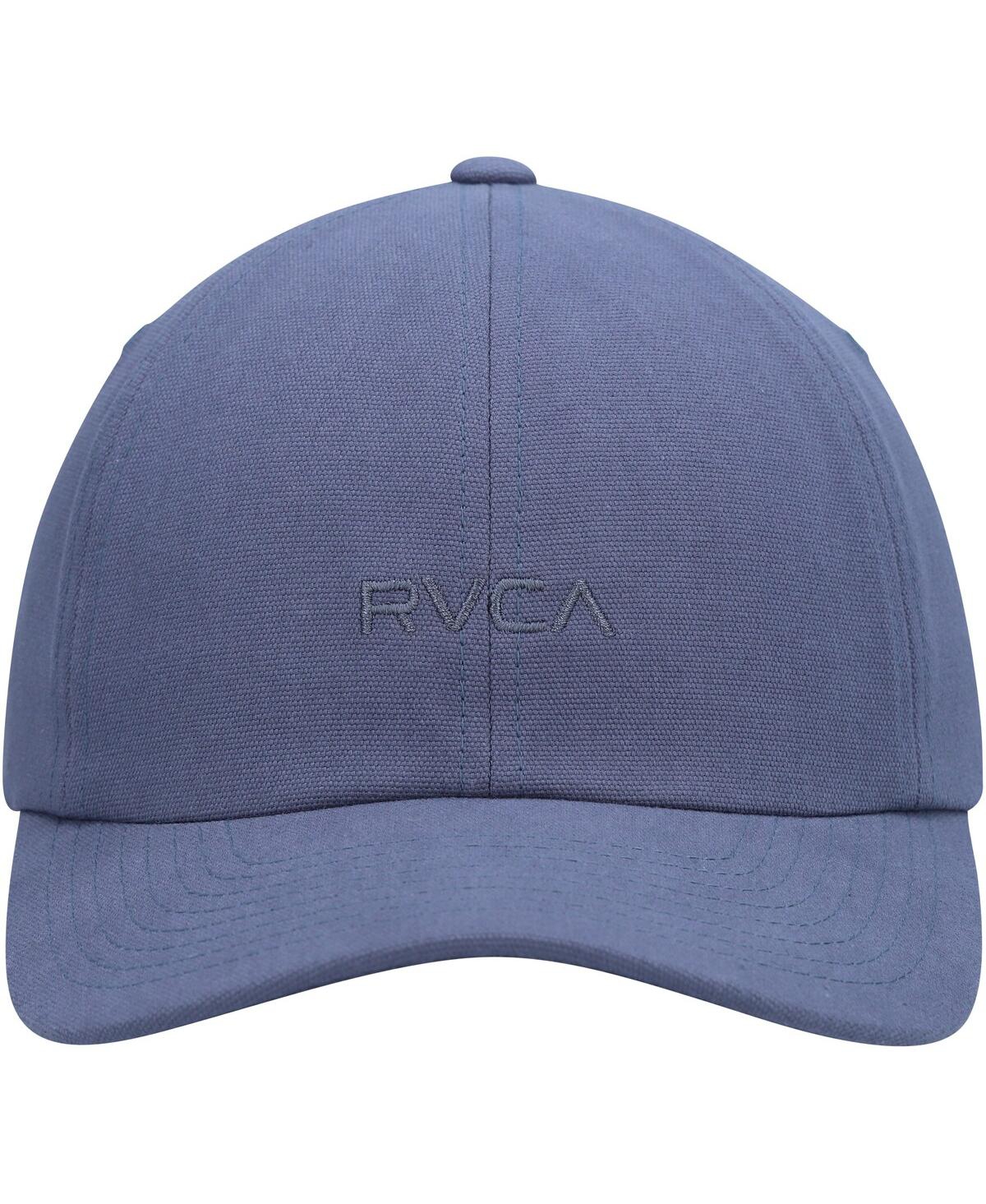 Shop Rvca Men's  Blue Ptc Clipback Adjustable Hat