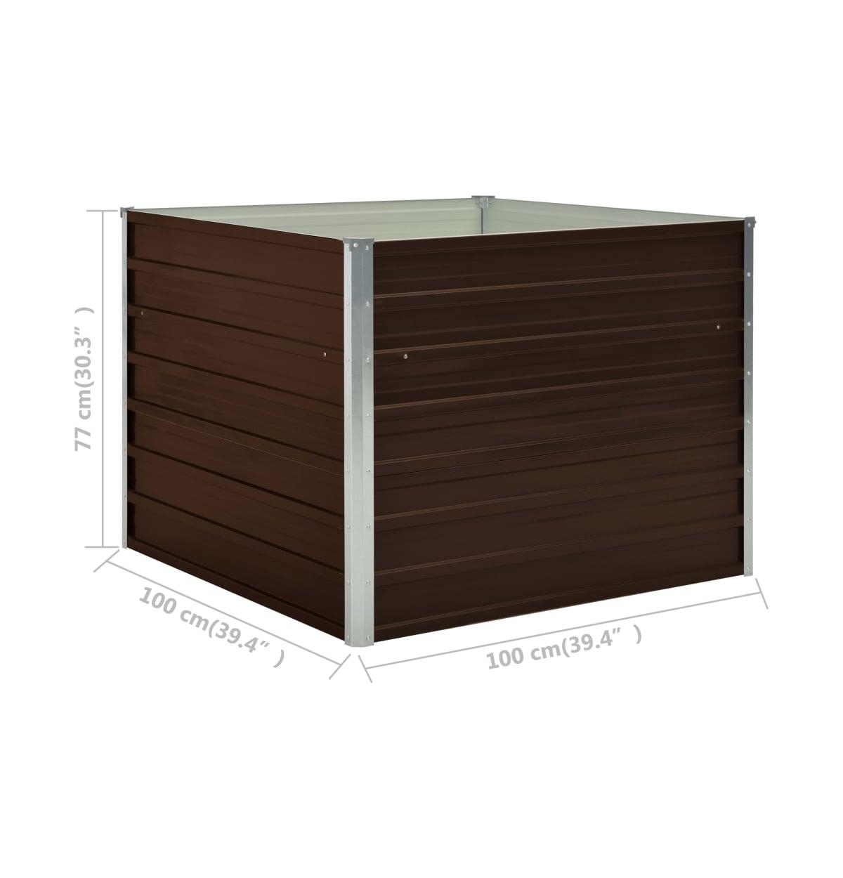 vidaXL Raised Garden Bed39.4