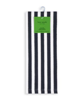 Botanical Stripe Kitchen Towels 4-Pack Set,  17" x 28"