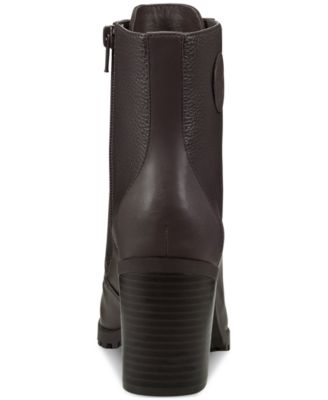 Women's Keegann Lace Up Lug Sole Booties