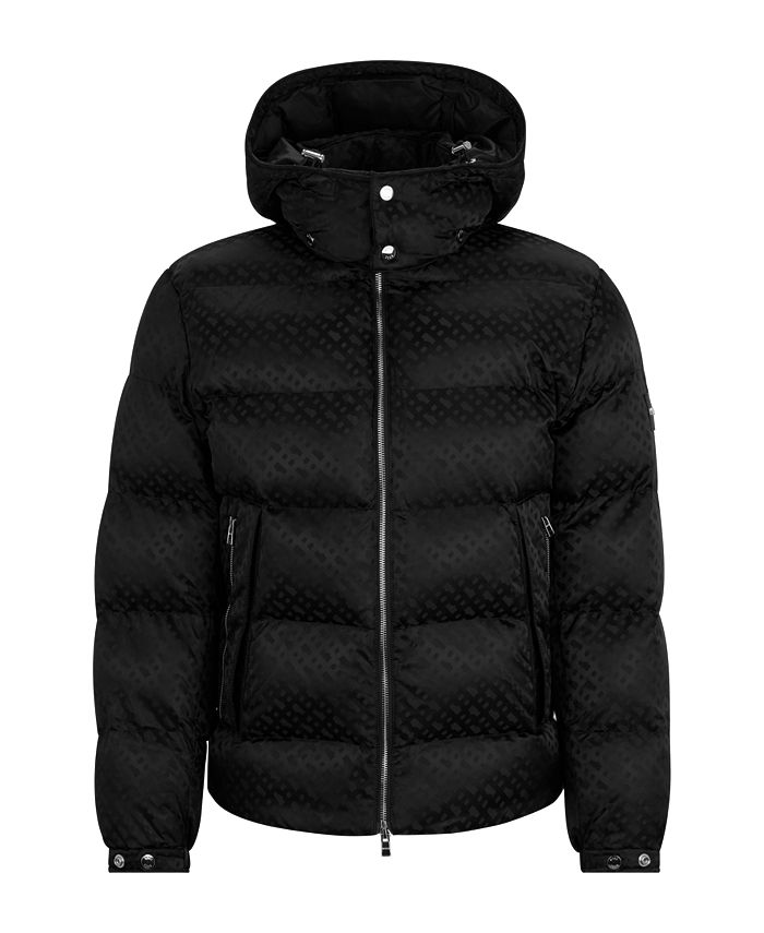 Hugo Boss Men's Monogram WaterRepellent Padded Jacket Macy's