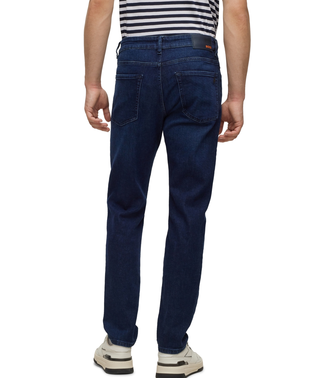 HUGO BOSS BOSS BY HUGO BOSS MEN'S COMFORT-STRETCH DENIM REGULAR-FIT JEANS 