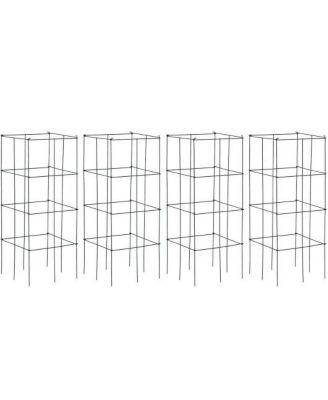 4 Pack Garden Trellis for Climbing Plants for Flower Vegetable