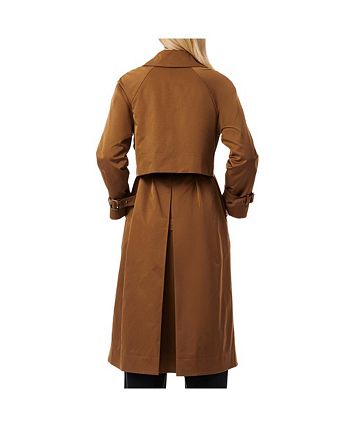 Bernardo trench coat sales