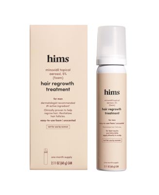 Hims & Hers Hair Regrowth Treatment Minoxidil 5% Topical Foam - Macy's