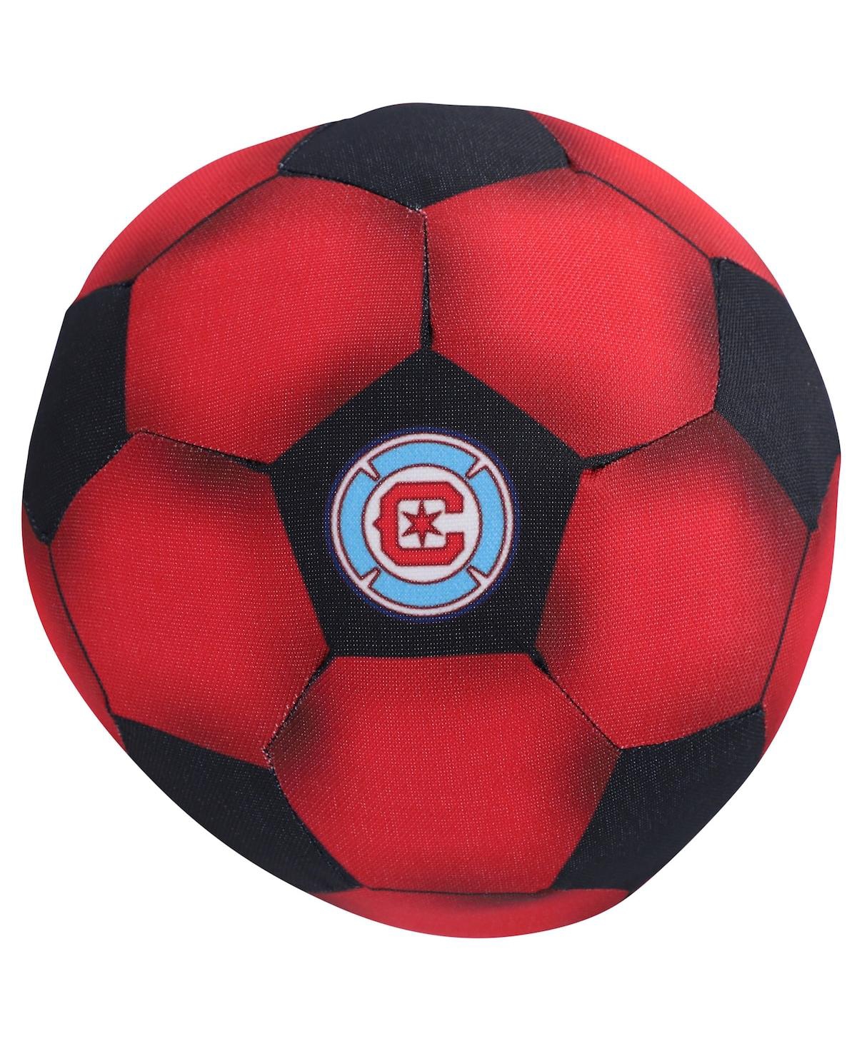 Chicago Fire Soccer Ball Plush Dog Toy - Red